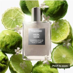NWT, TOM FORD SOLEIL NEIGE SHIMMERING BODY OIL, 3.4 Oz Fresh Florals